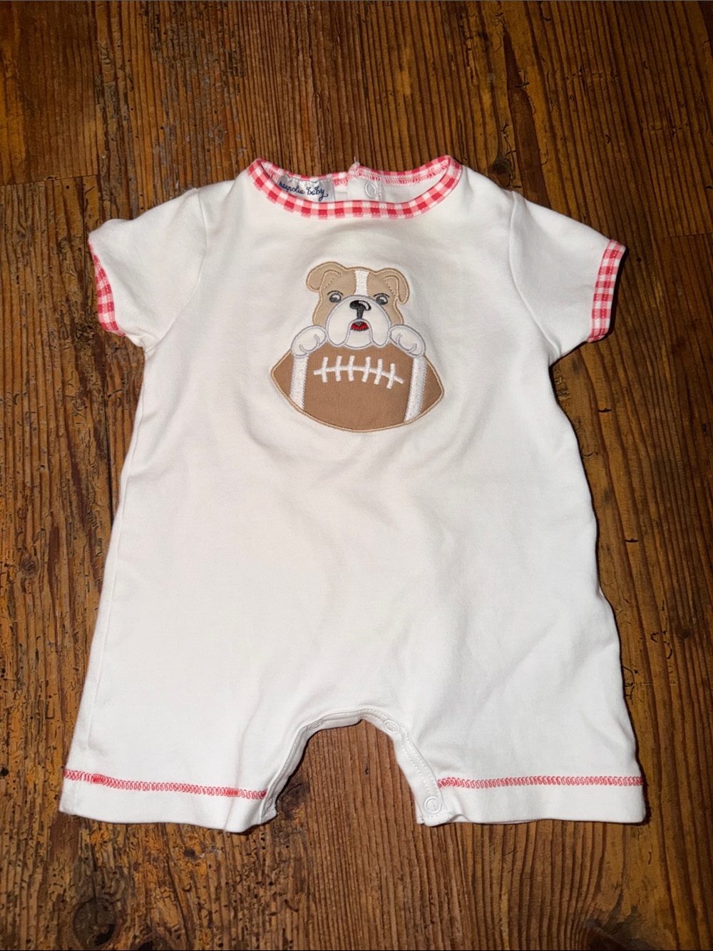 Magnolia Baby Bulldog Romper